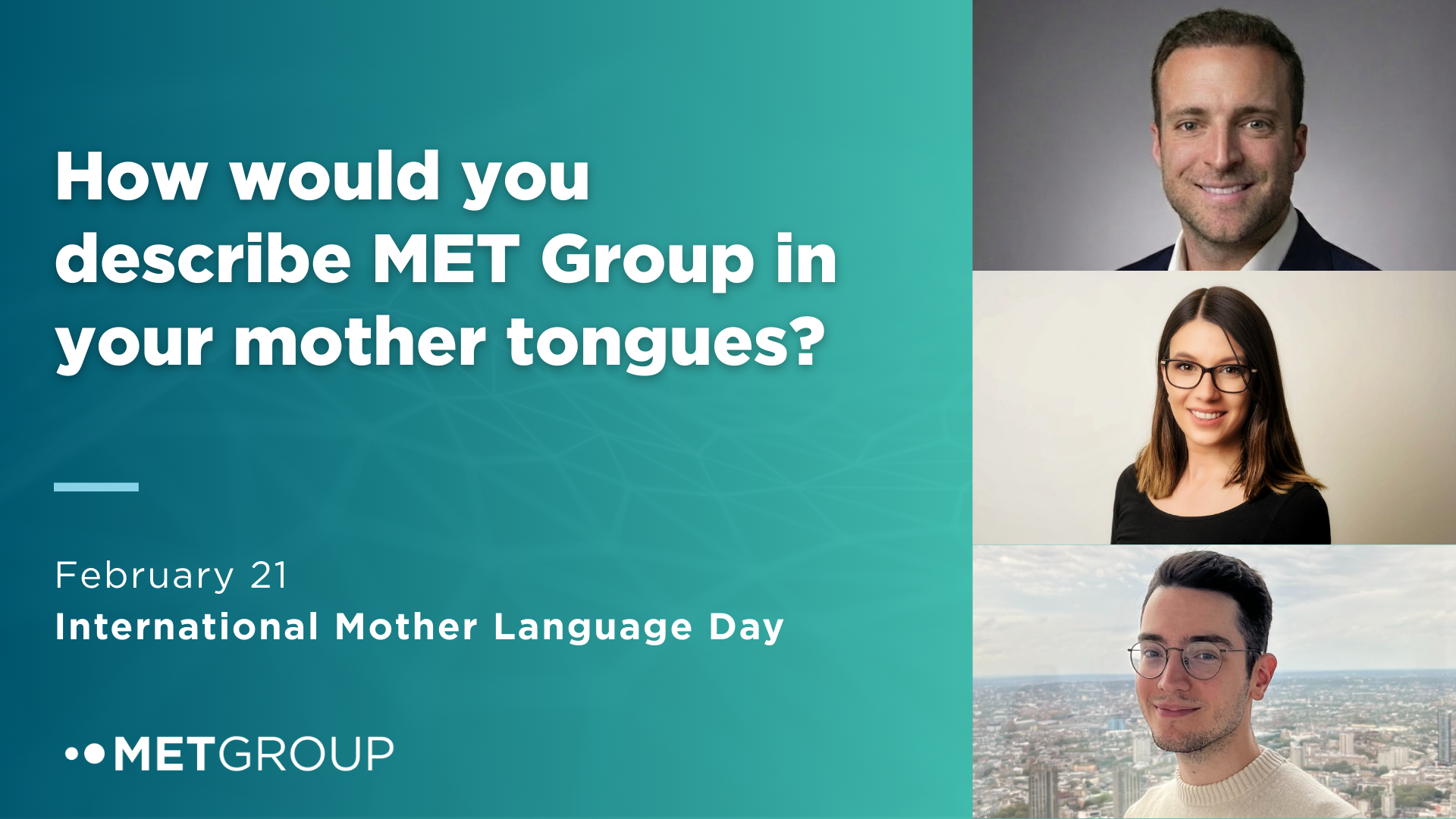 International Mother Language Day Website Visual