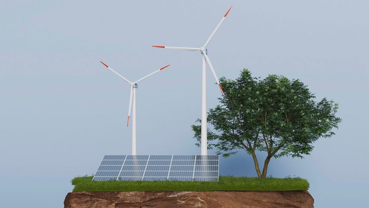 A zöldenergia források közé tartozik például a szélenergia, illetve a napenergia.