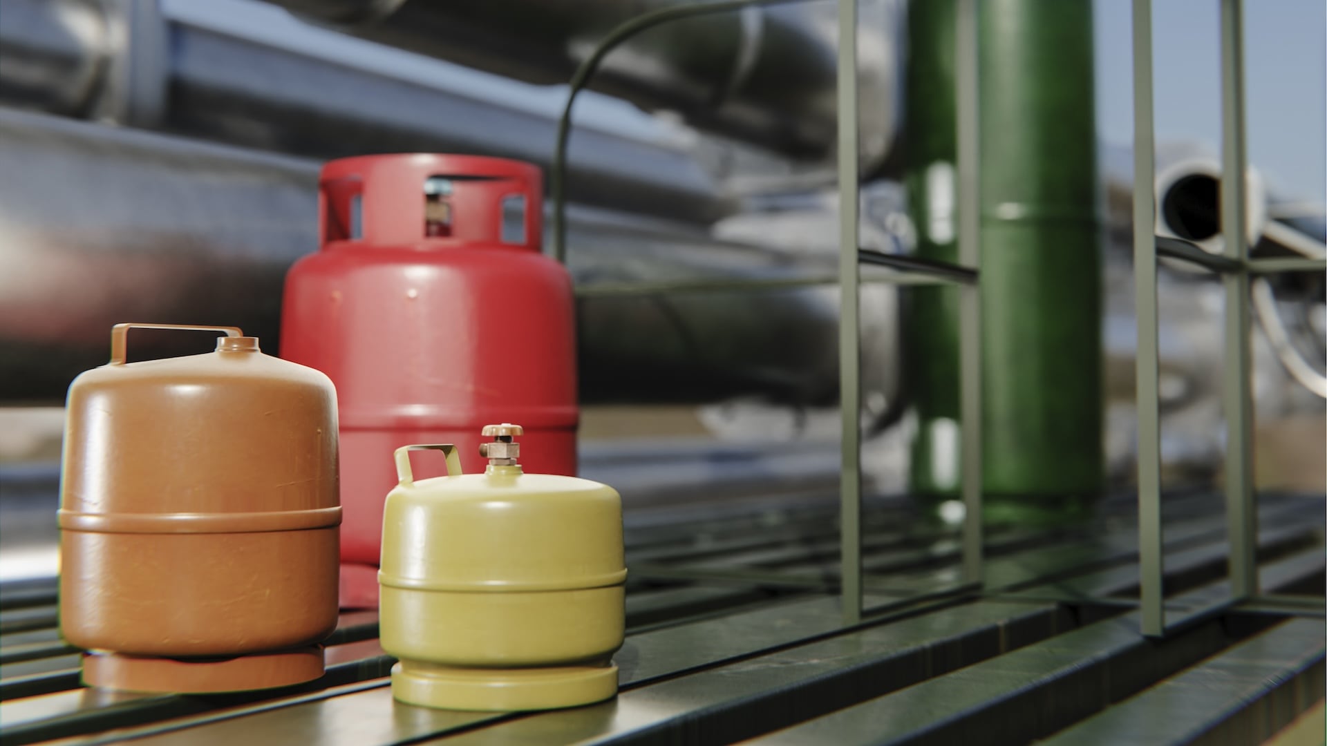 Az egyes erőforrások, például a földgáz és a PB gáz összehasonlítása.